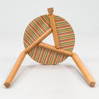 ALEKSI PUUSTINEN, Stool, signed and numbered.