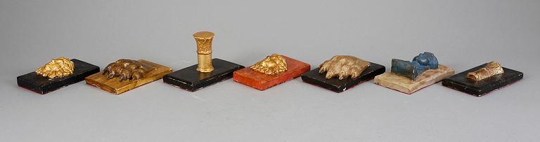 BREVPRESSAR, 7 st, 1900-tal.