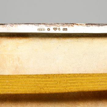 PARTI SILVER, 9 delar, bland annat Karl Anderson Stockholm 1929. Total vikt ca 850 g.