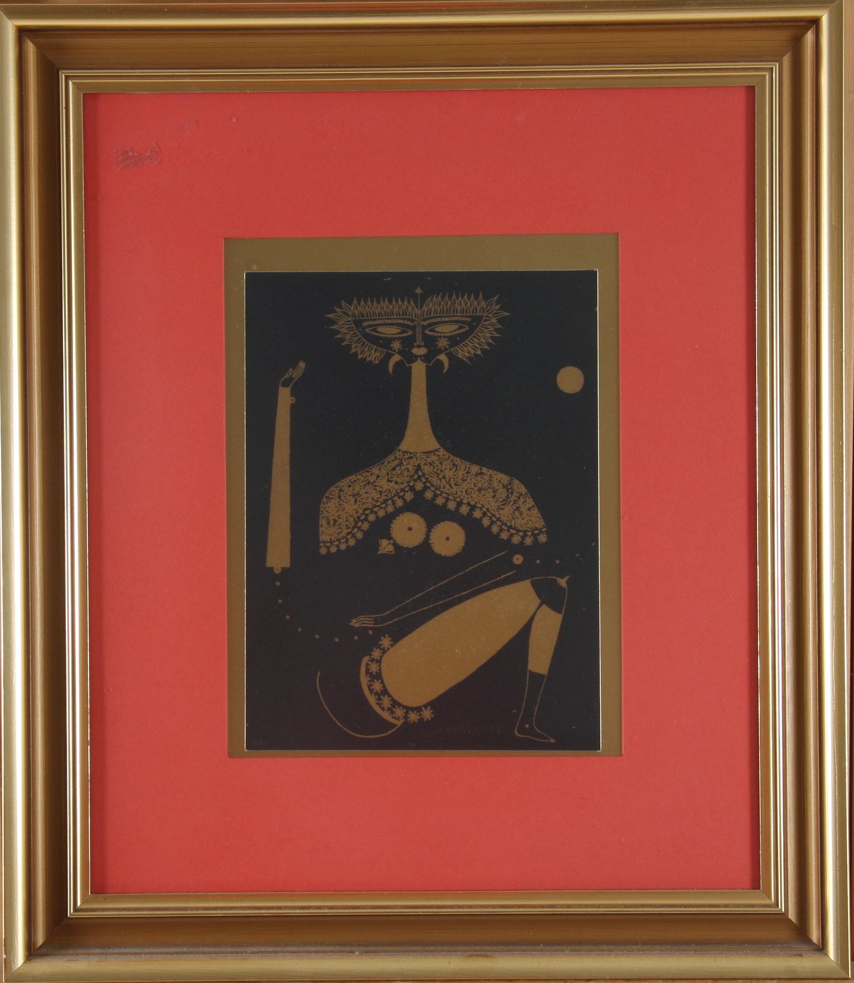 SVANBERG, MAX WALTER, litografi, sign o dat 65, e.a,