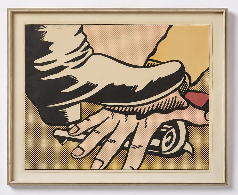 Roy Lichtenstein, "Foot and Hand".