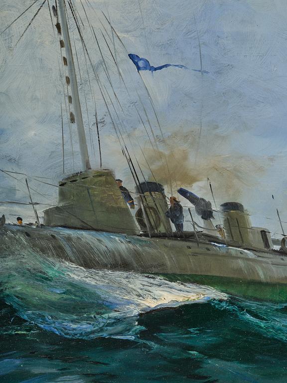 Arvid Johanson, French torpedo boat.