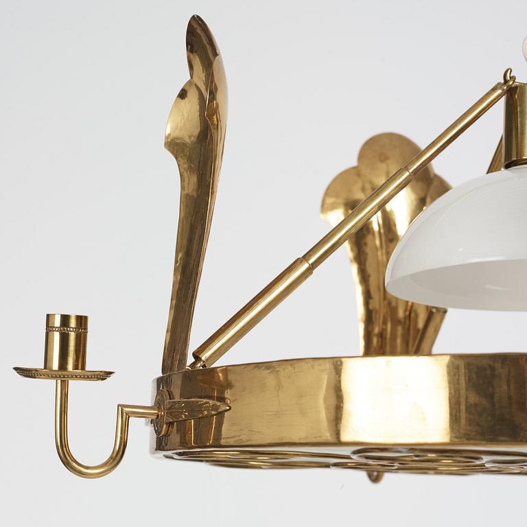 Lars Holmström, taklampa, Arvika, Swedish Grace, 1920-30-tal.