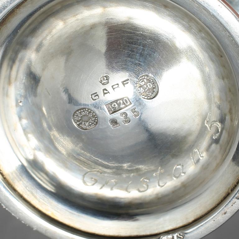 SKÅL, silver, Georg Jensen, modell 235. 1920. Vikt ca 85 gram.