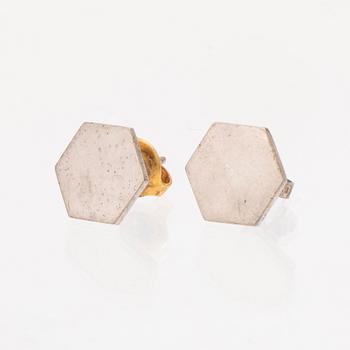 Wiwen Nilsson örhängen silver 1966.