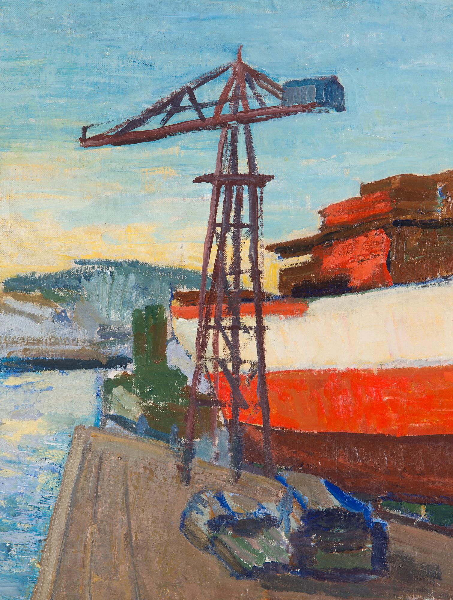 Sulho Sipilä, Harbour view.