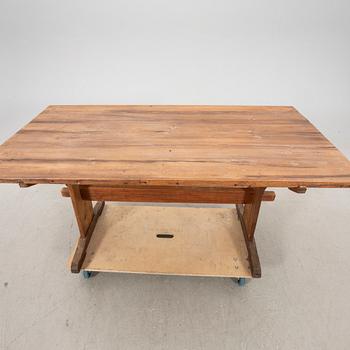 A Swedish late 19th century wooden table.