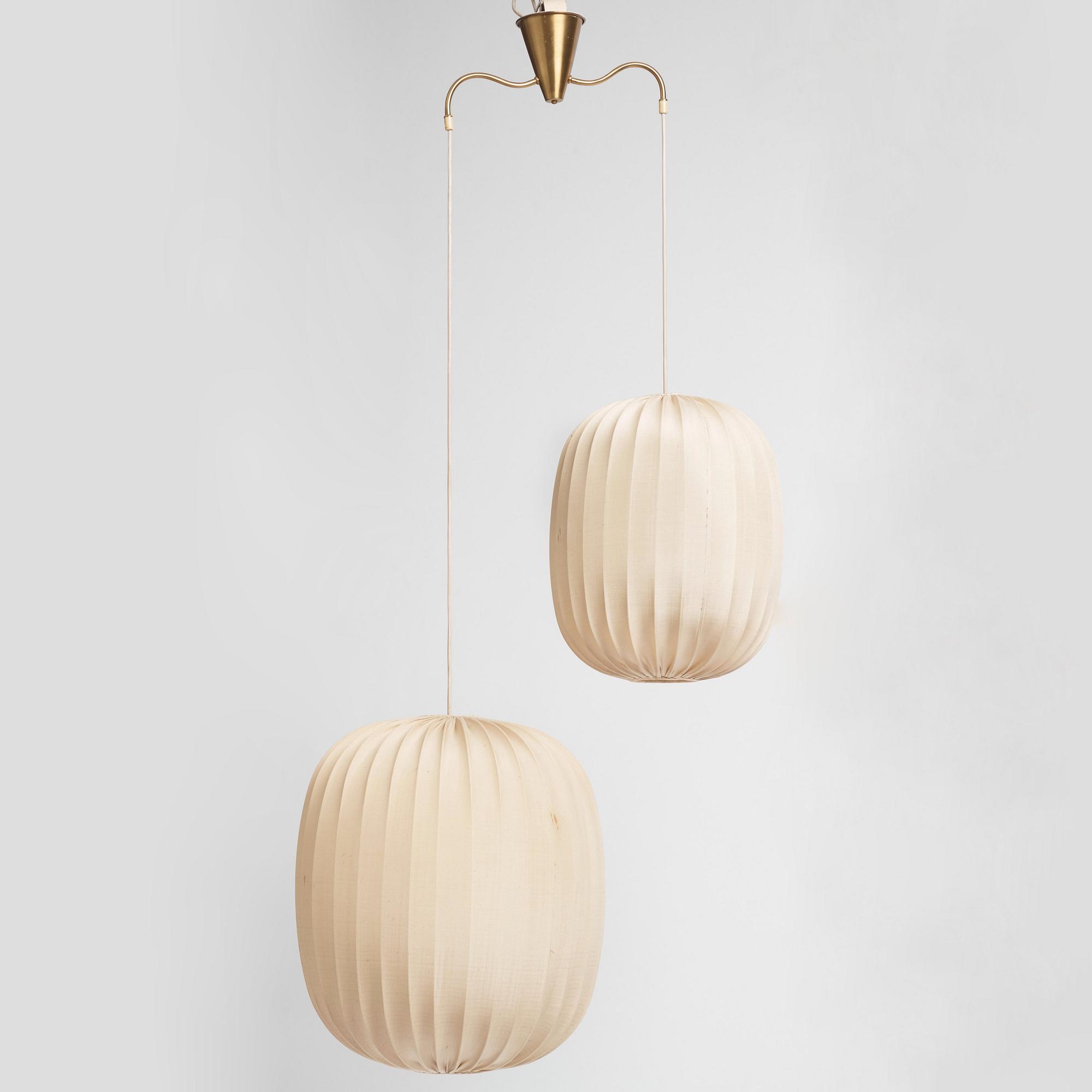 a Swedish Modern ceiling lamp, Sweden 1940s.