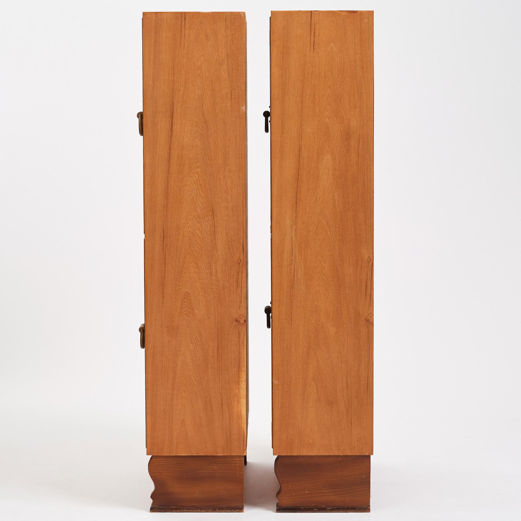 Otto Schulz, ett par skåp, Boet,  1940-50-tal.
