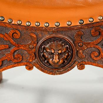 An armchair fromthe early 20th century.