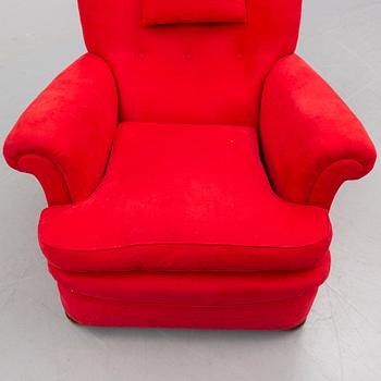 JOSEF FRANK, a model 336 easy chair for Firma Svenskt Tenn, Sweden.