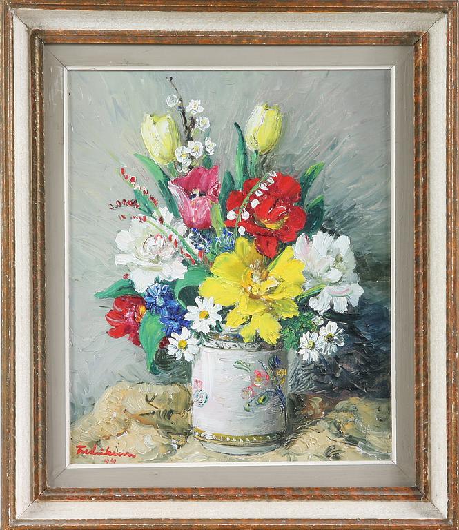 FIGGE FREDRIKSSON, olja på duk, sign. o dat. 44.