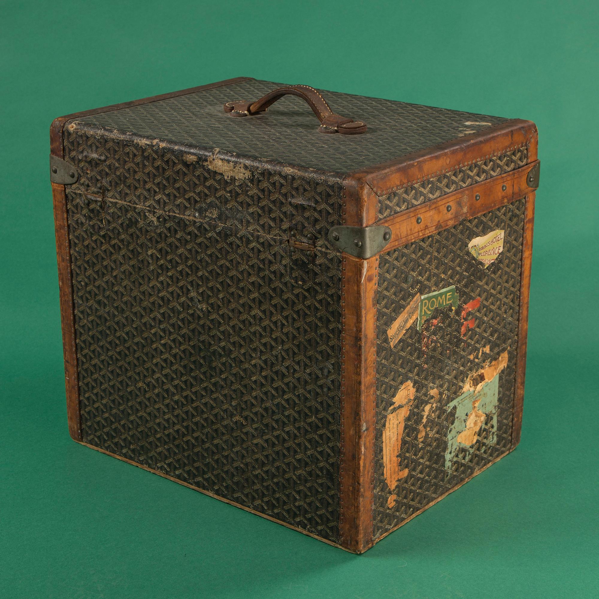 KOFFERT, GOYARD, tidigt 1900-tal.