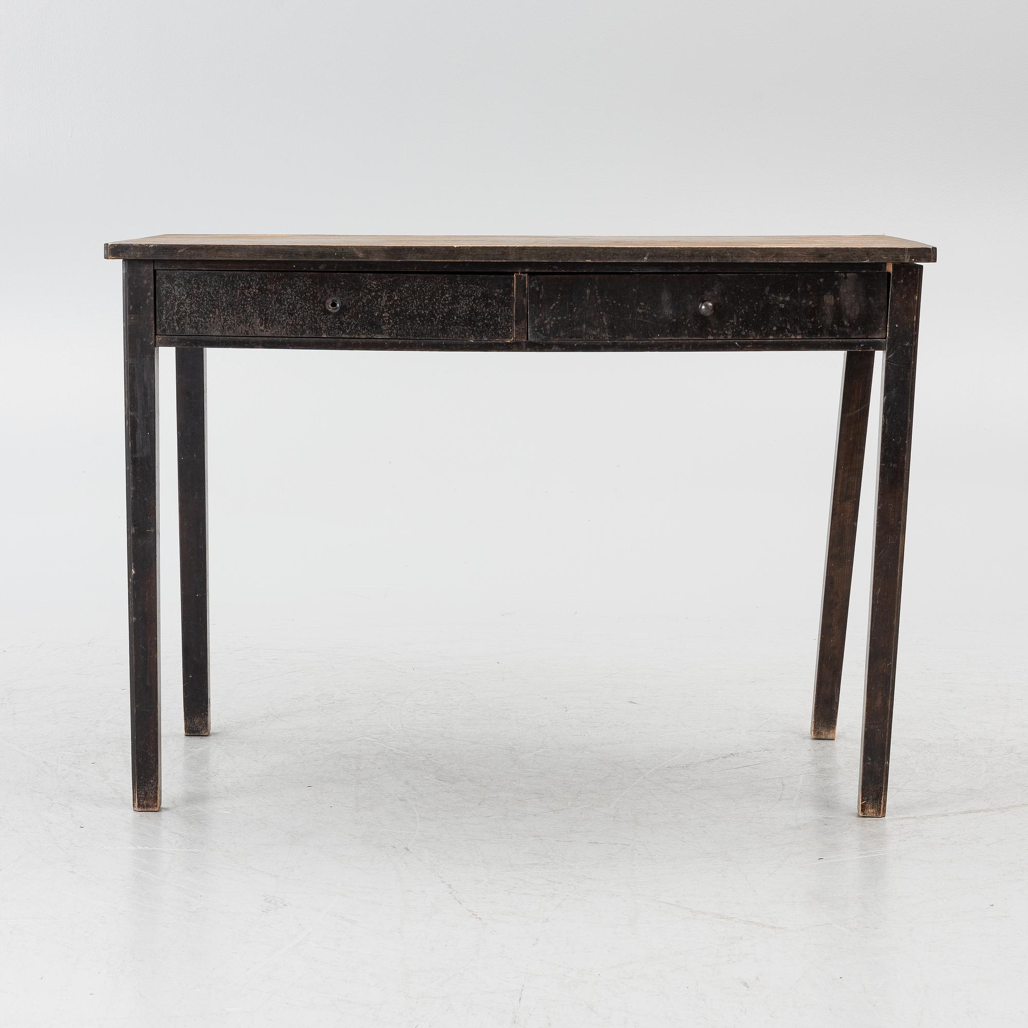 Axel Einar Hjorth, skrivbord, funkis, Nordiska Kompaniet, 1926.