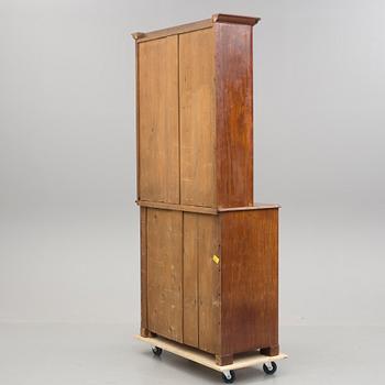 SKÅP, mahogny, 1800-talets andra hälft.