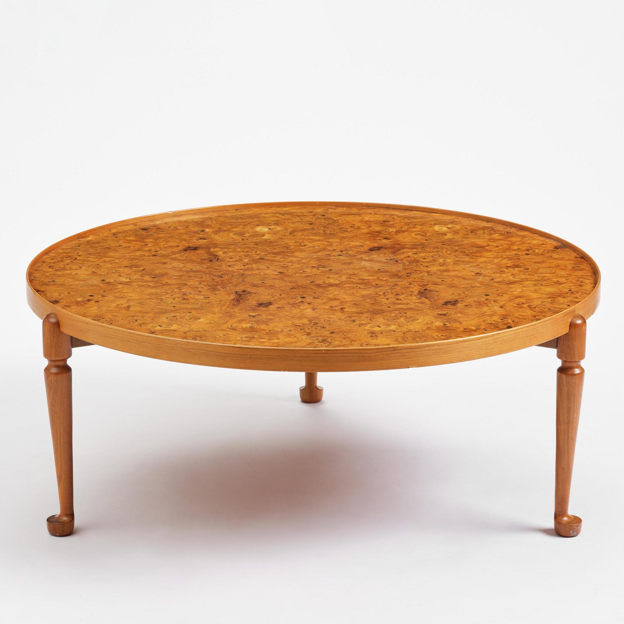 Josef Frank, a coffee table model 2139, Firma Svenskt Tenn, post 1985.