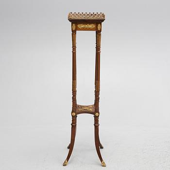 An Empire style pedestal, second half of the 20th century.