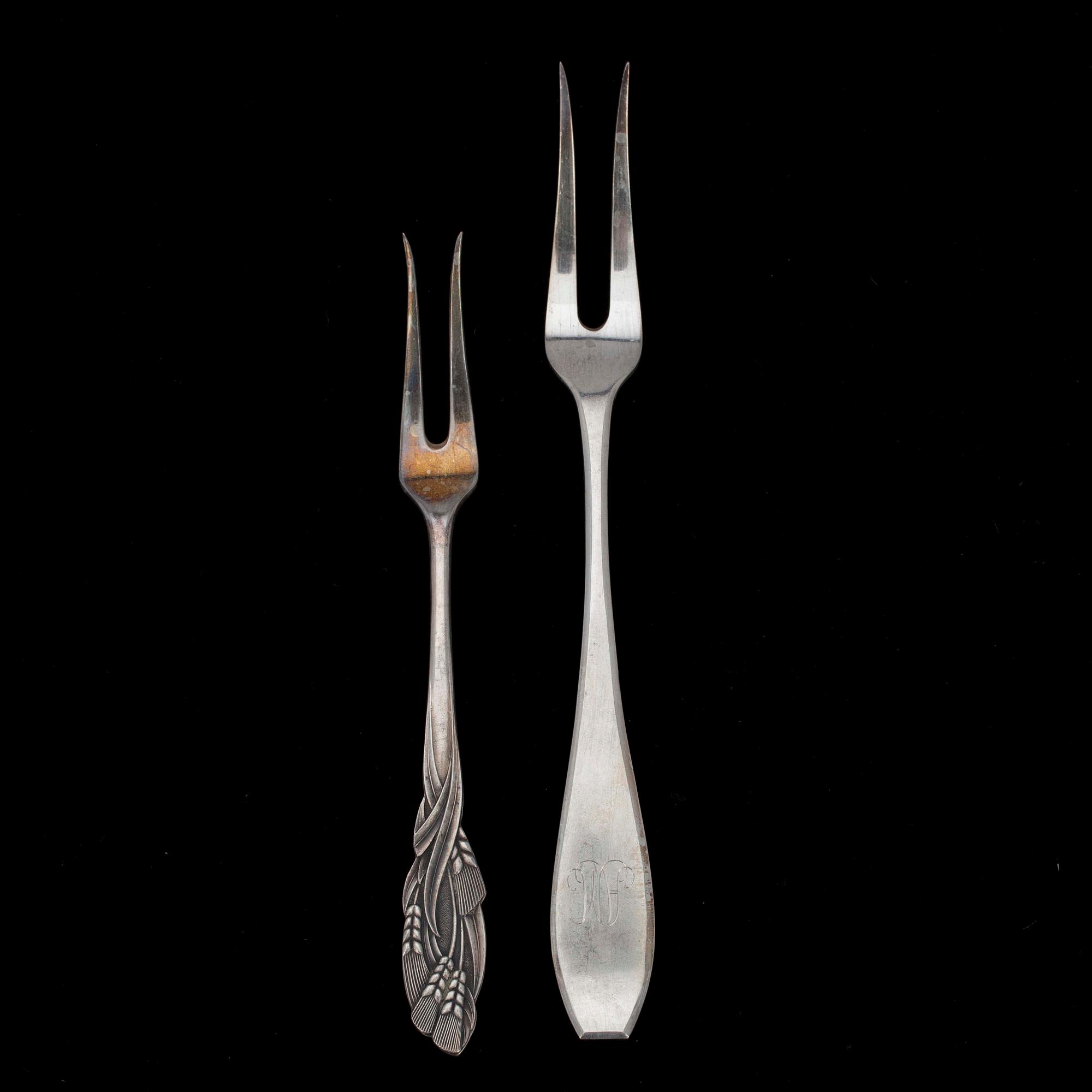 PARTI BESTICK, 28 delar, silver, bl.a. Helsingfors, 1900-tal. Totalvikt ca 460 g.