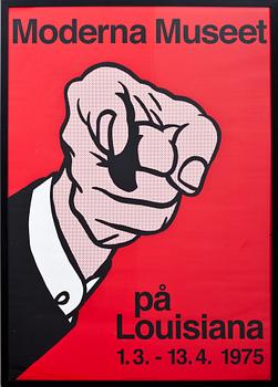 Roy Lichtenstein · ROY LICHTENSTEIN, efter, affisch.