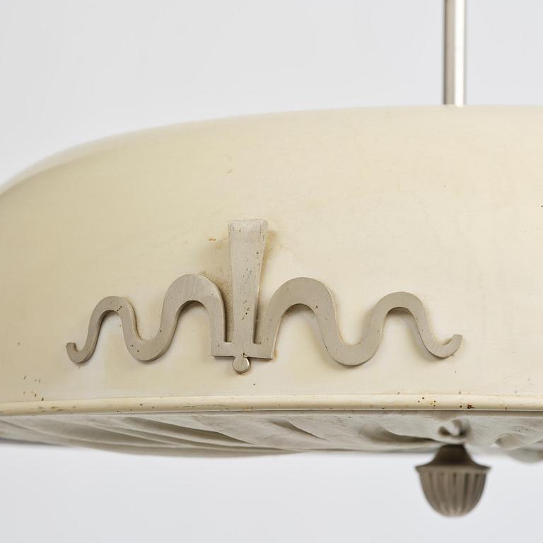 Cebe (Chr Bergh & Co), a pair of ceiling lamps model "75860", Sweden, 1930s.