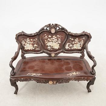 Furniture set, four pieces, China, first half of the 20th century.