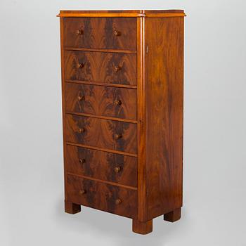 Gentleman's chest of drawers / chest of drawers, circa 1870,