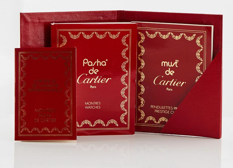 Cartier "Pasha" wristwatch.