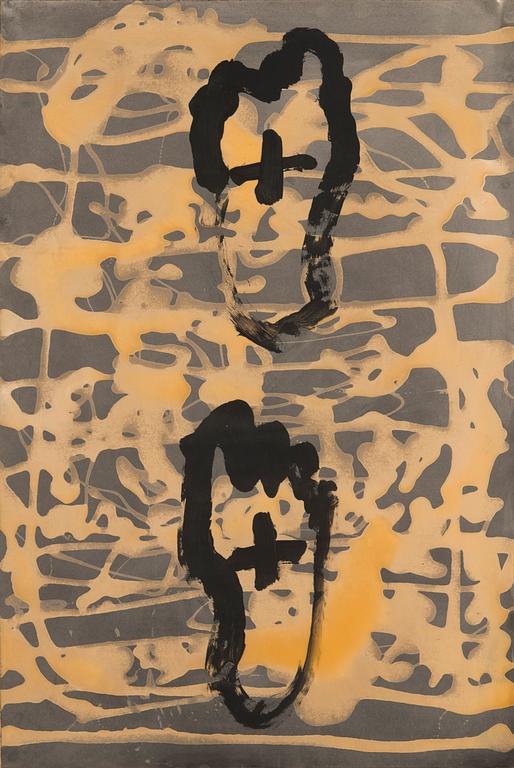Antoni Tàpies, "Dos peus amb creus".