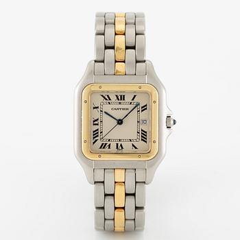 Cartier, Panthère, "Jumbo", wristwatch, 29.5 x 29.5 (39.5) mm.