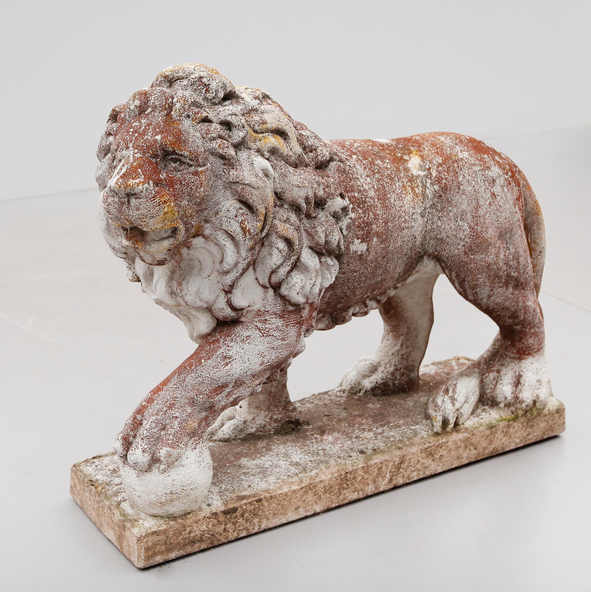 TRÄDGÅRDSSKULPTUR, gjutmassa, 1900-talets andra hälft.