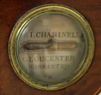 BAROMETER, D & I Charinell, Gloucester, 1800-talets slut.