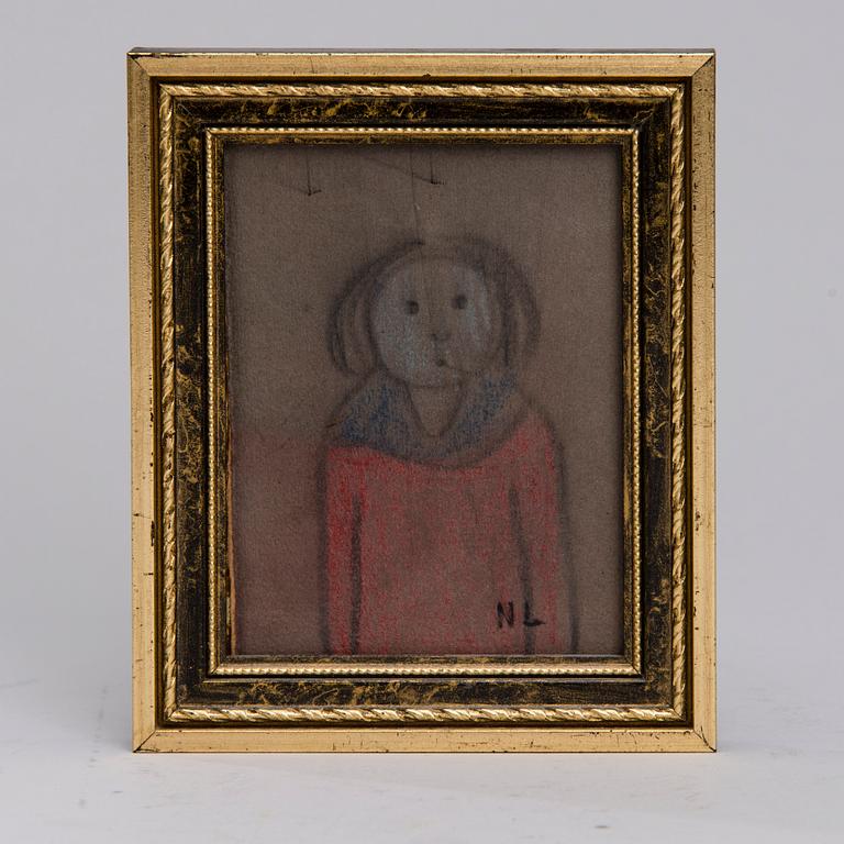 NIKOLAI LEHTO, olja på skiva, signerad.