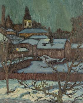 Helmer Osslund, Natt i Stockholm.