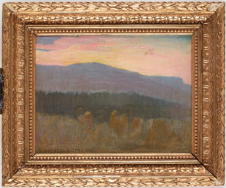 Otto Hesselbom, Morgonrodnad över Dalsland.
