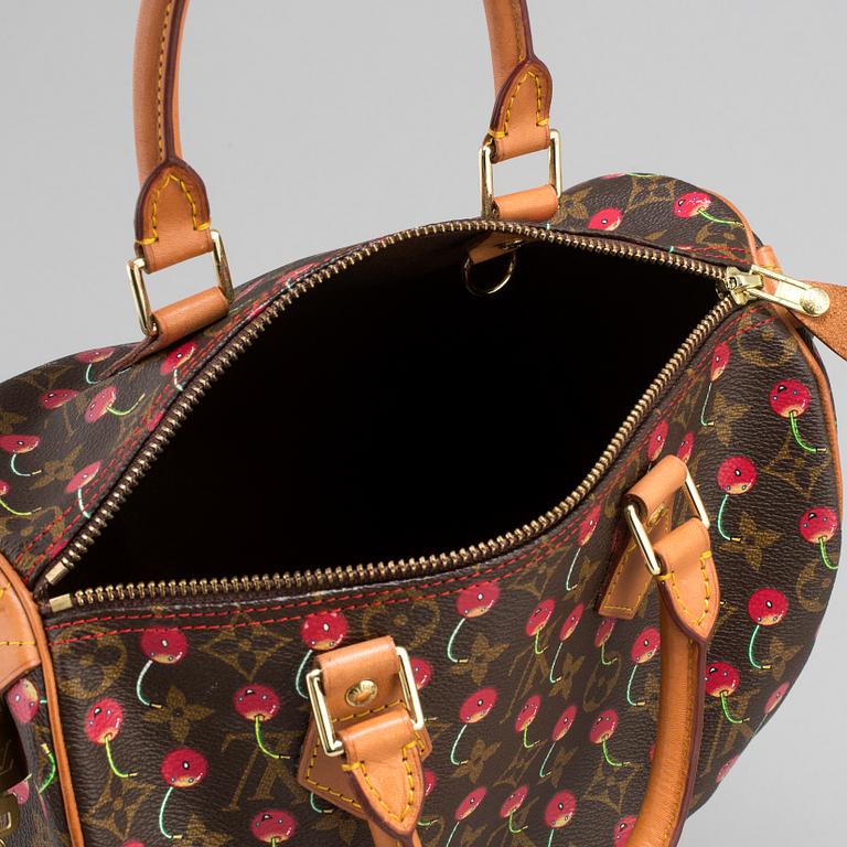 LOUIS VUITTON, "Monogram cerises cherry Speedy 25", limited edition s/s 2005.