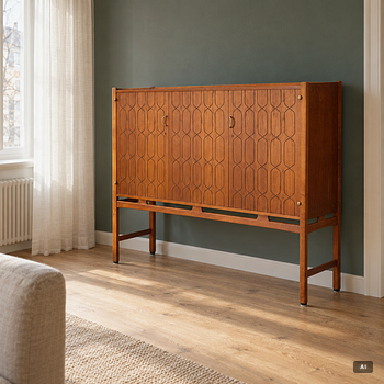 David Rosén, cabinet, “Napoli”, Westbergs möbler, 1960s.