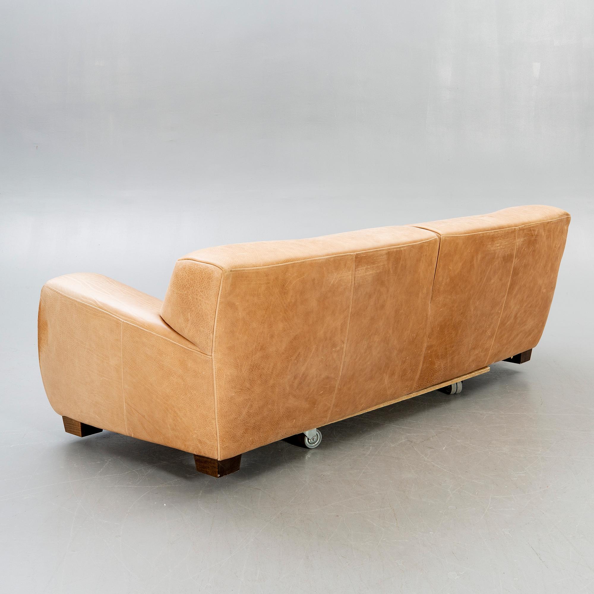 Sofa, 3-seater, late 20th century.