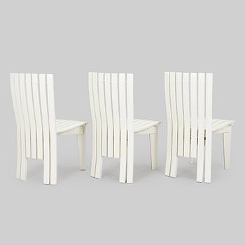 Alvar & Aino Aalto, tuoleja, 3 kpl, Aurinko-sarjaa, Artek 2000-luku.