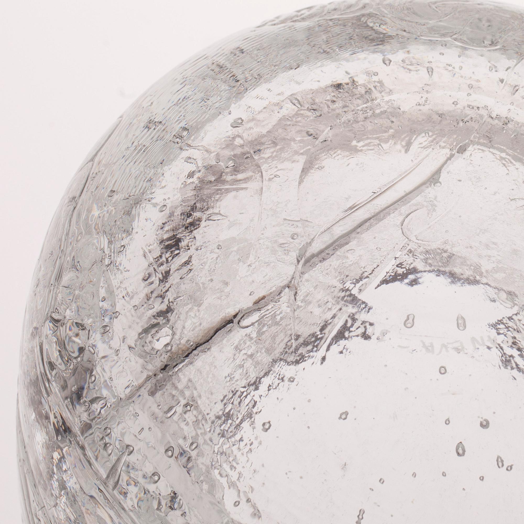 VAS, glas, "Arkipelago", signerad Timo Sarpaneva -3144, Iittala.