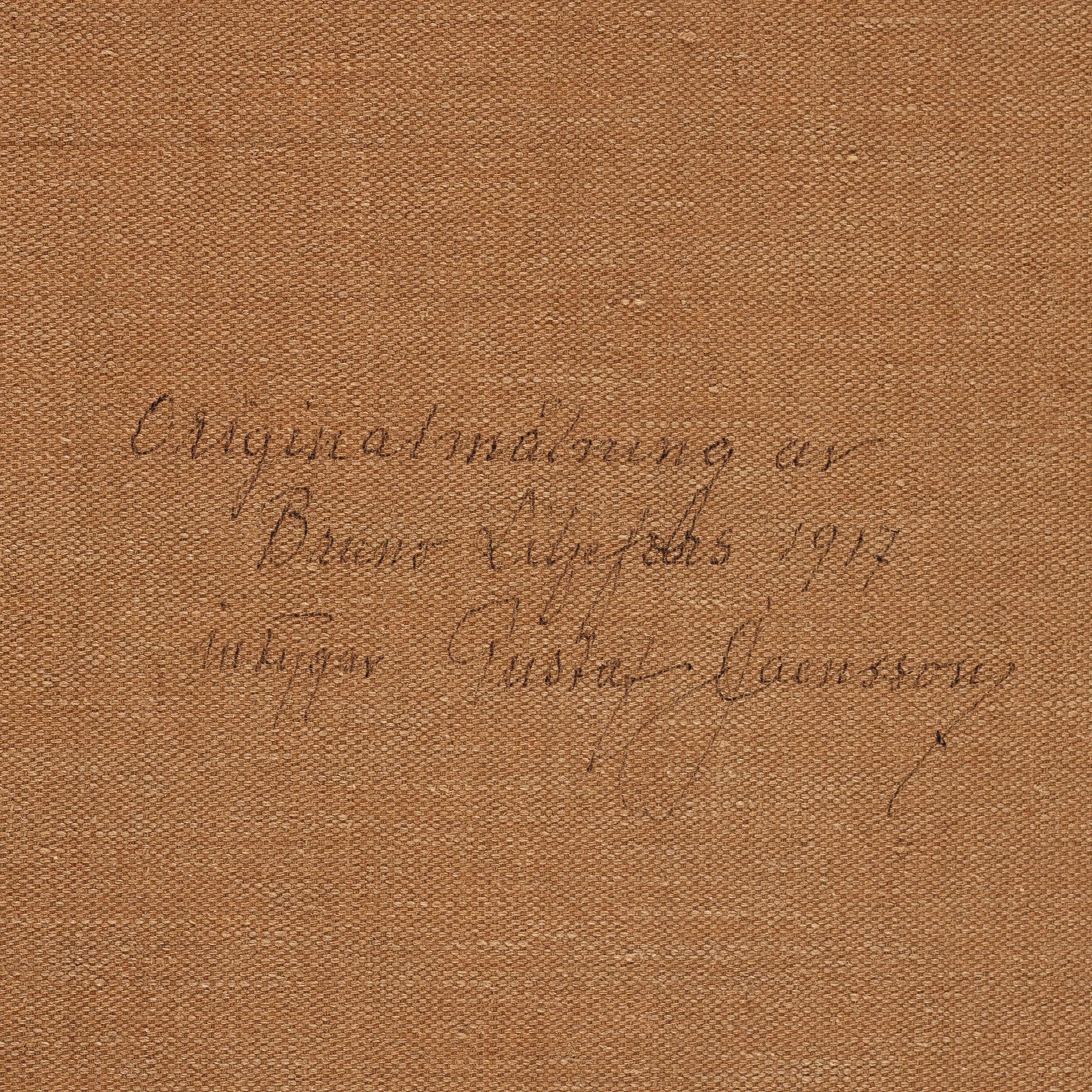 Bruno Liljefors, Hare in an autumn landscape.