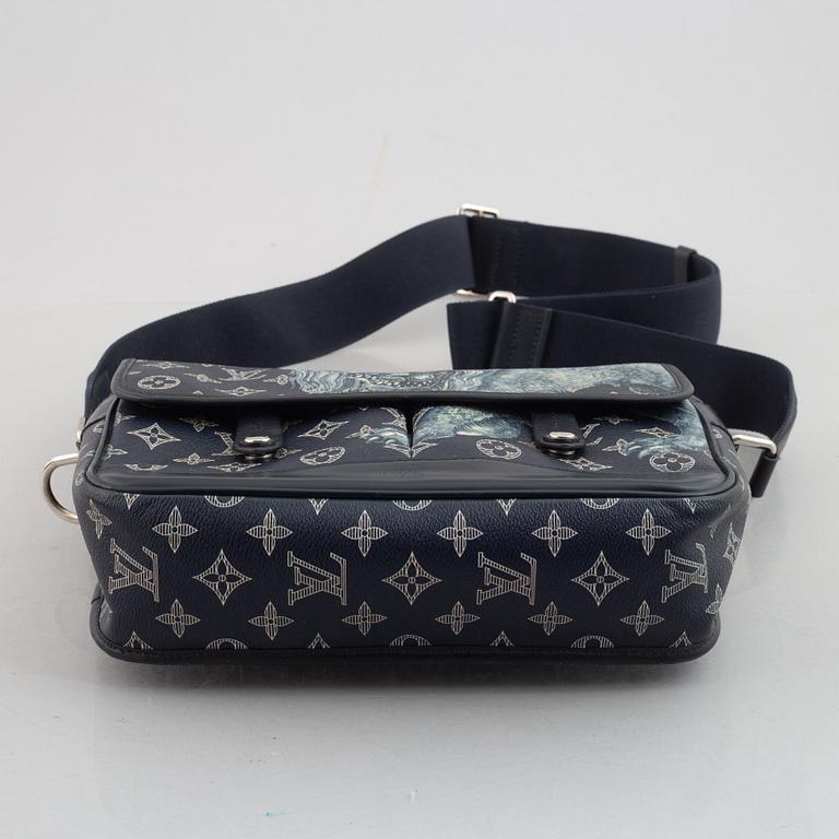 Louis Vuitton X Chapman Brothers, väska, "Encre Savane Messenger Bag", 2017.