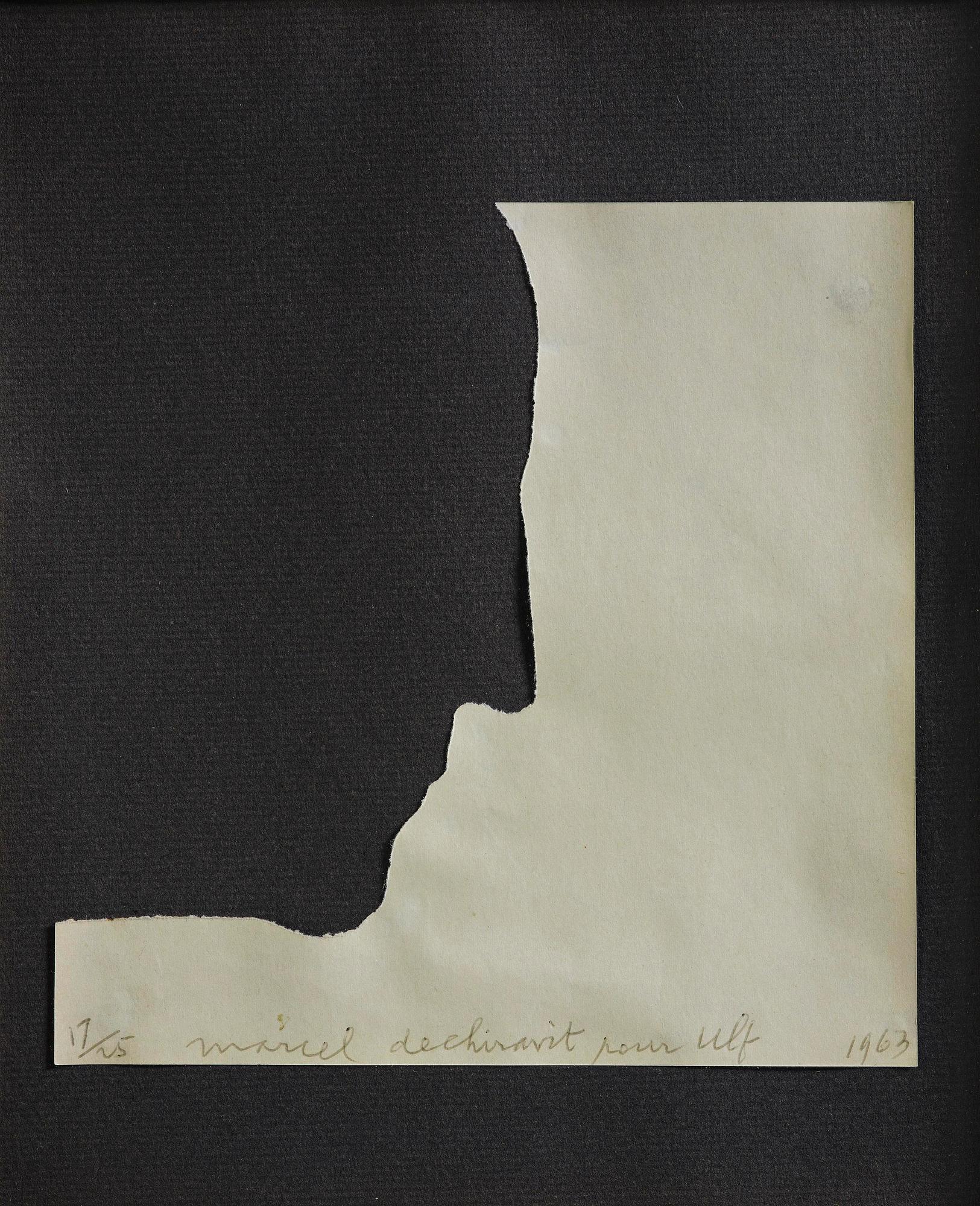 Marcel Duchamp, Self-portrait.