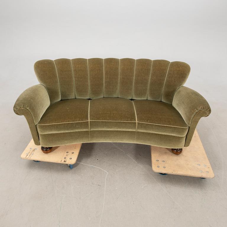 Sofa Swedish Modern 1940s.