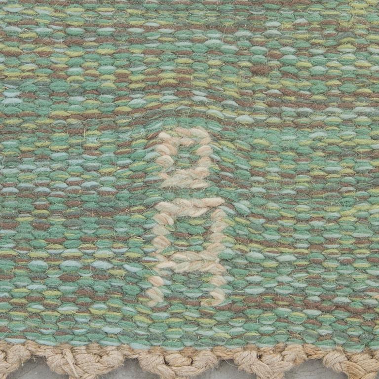FLAT WEAVE. "Vårblom". Signed Å (Anna Johanna Ångström), Axeco, ca 280 x 195 cm.