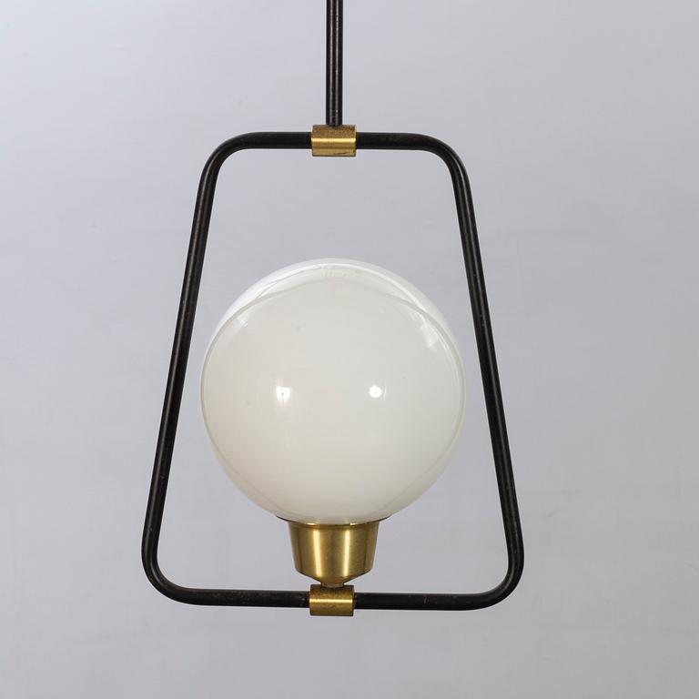 A 1950'S CEILING LAMP.