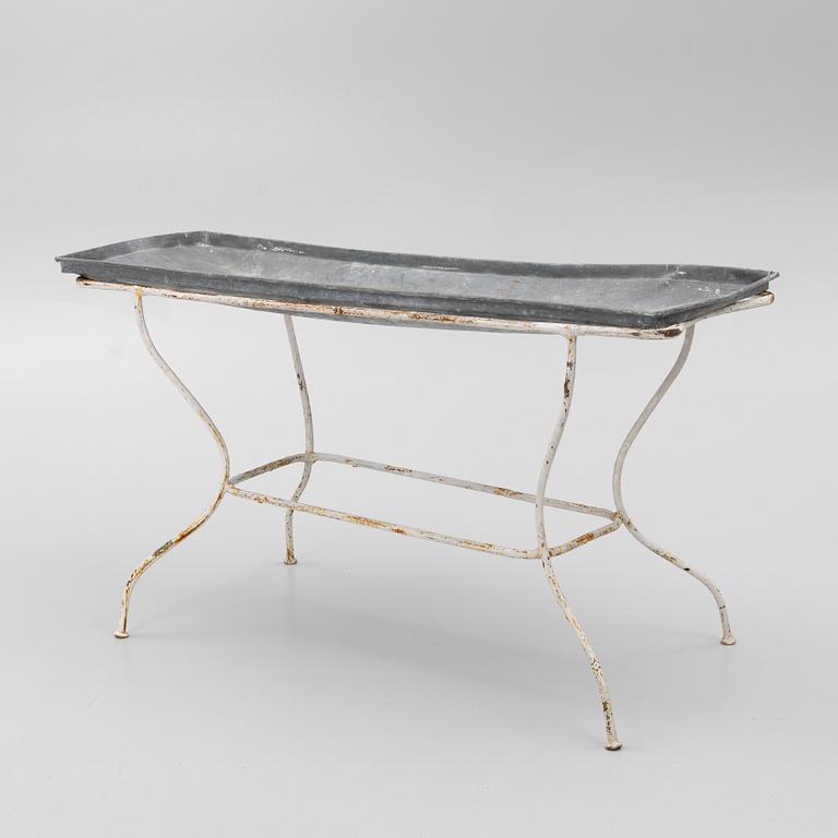 Trädgårdsmöbler, 3 delar, 1900-talets mitt.