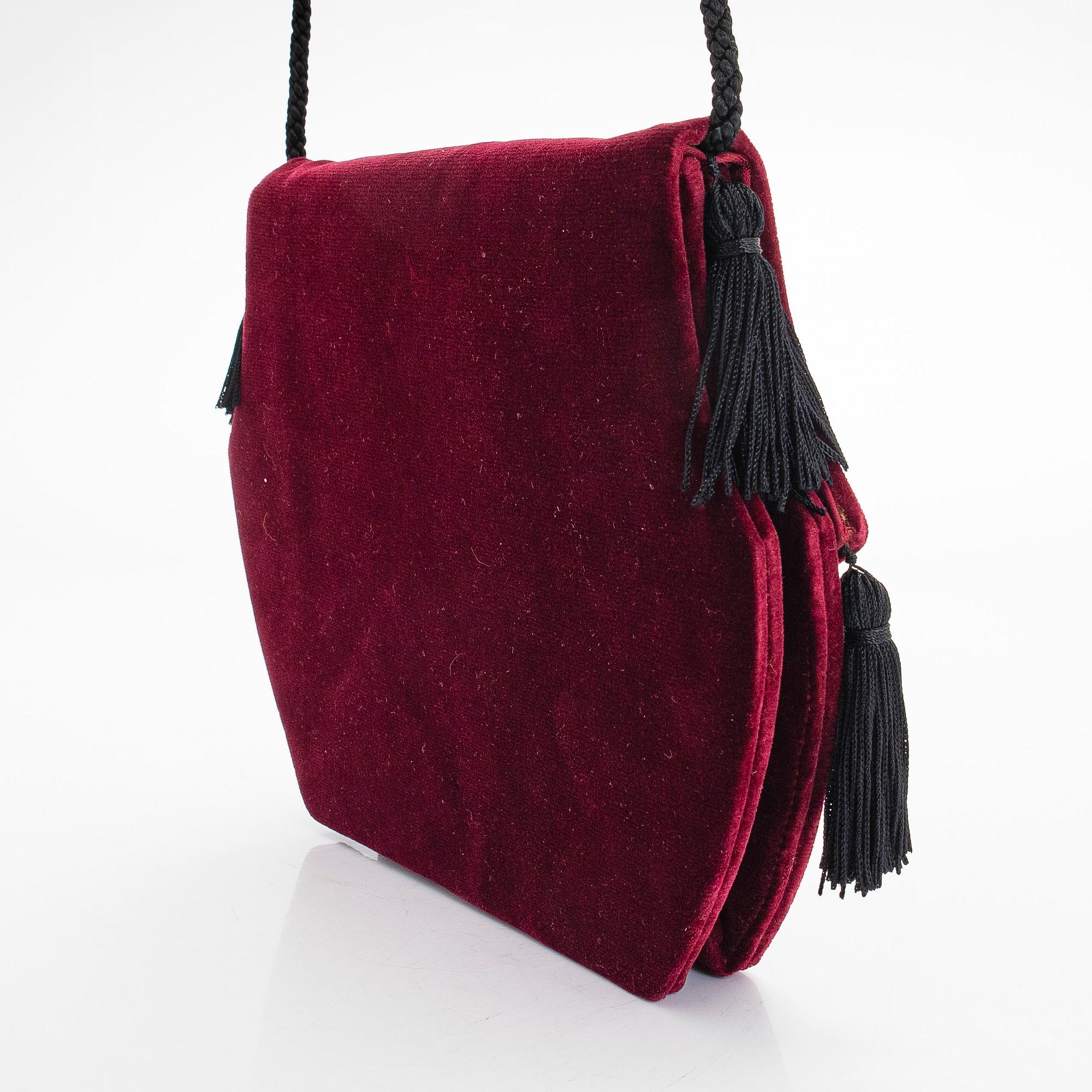 Yves Saint Laurent, an evening bag.