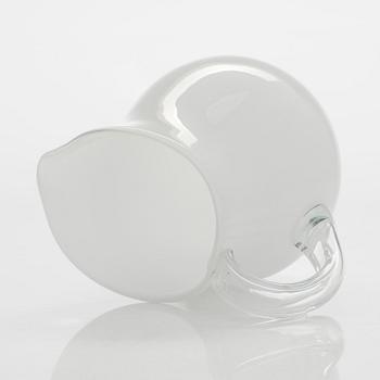 Maire Gullichsen, a set of six jug and drinking glasses, for Iittala.