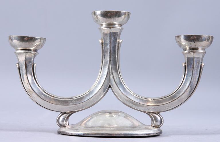 KANDELABER, silver, Tyskland, 1900-talets första hälft.