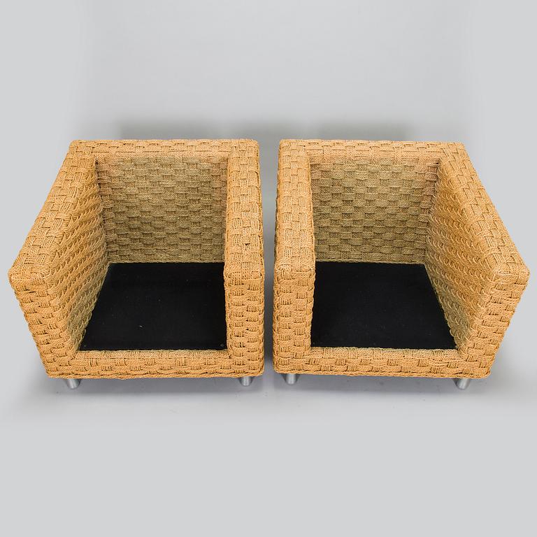 Fåtöljer, ett par, Ligne Roset, 1900-talets slut.